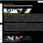 Biomodd community website. Section dedicated to the Biomodd Workshop Sint-Niklaas, set up and maintained by workshop participants.