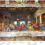 Fig. 1 The Last Supper by Leonardo da Vinci, depicting Jesus surrounded by his disciples