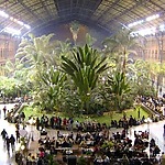 Atocha Station in Madrid