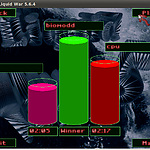 Screenshot of Liquid War.